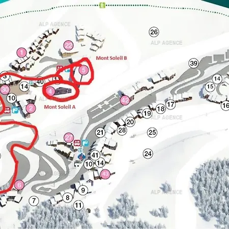 Le Mont Soleil B - 2 Pieces 5 Pers - Le Mont-soleil B - 609msb - Plagne Soleil Mae-9354 Apartament *
